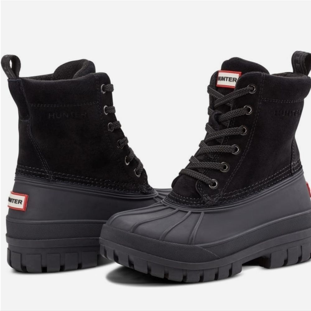 Hunter Sussex Insulated Boots- Black